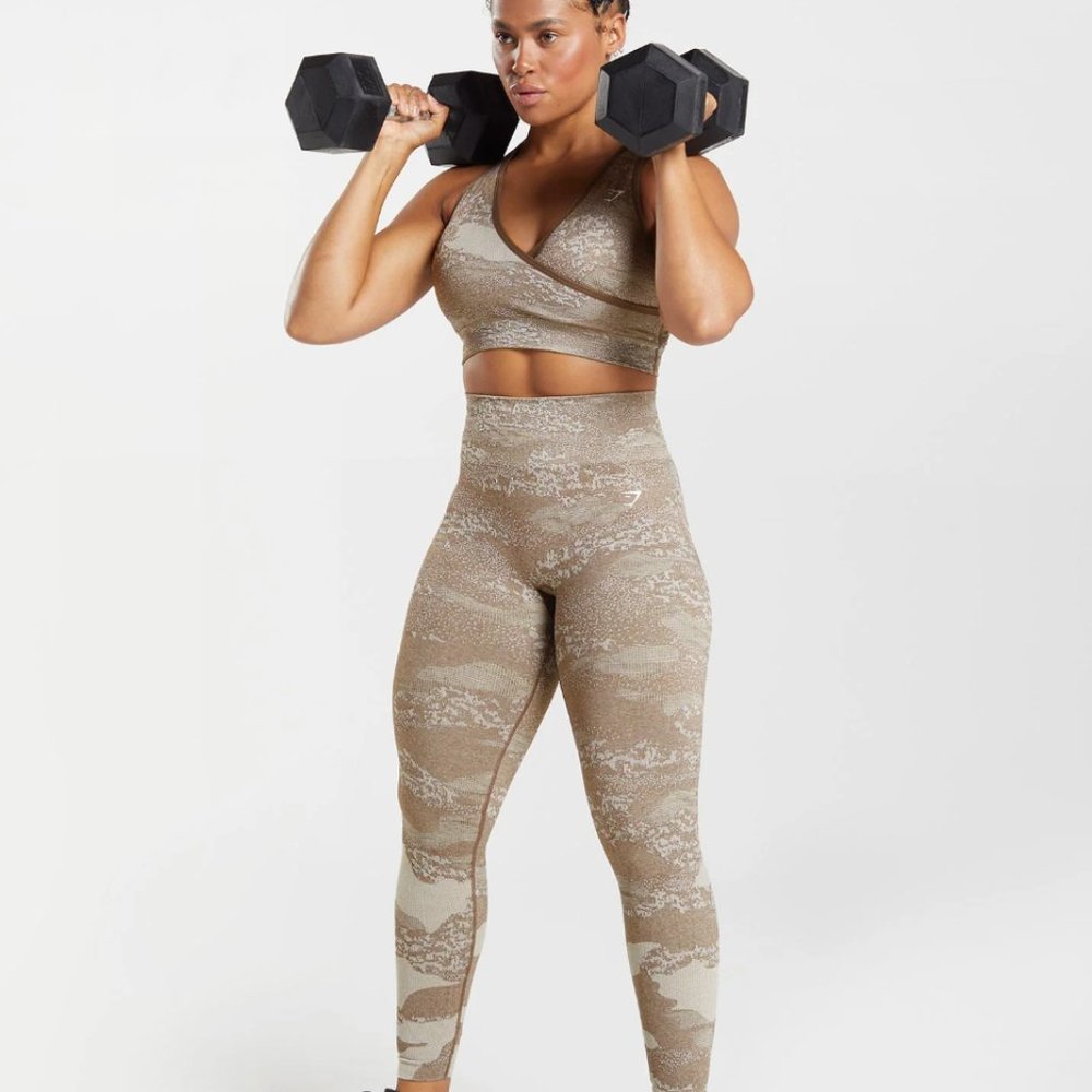 Gymshark Adapt Camo Set Size Small